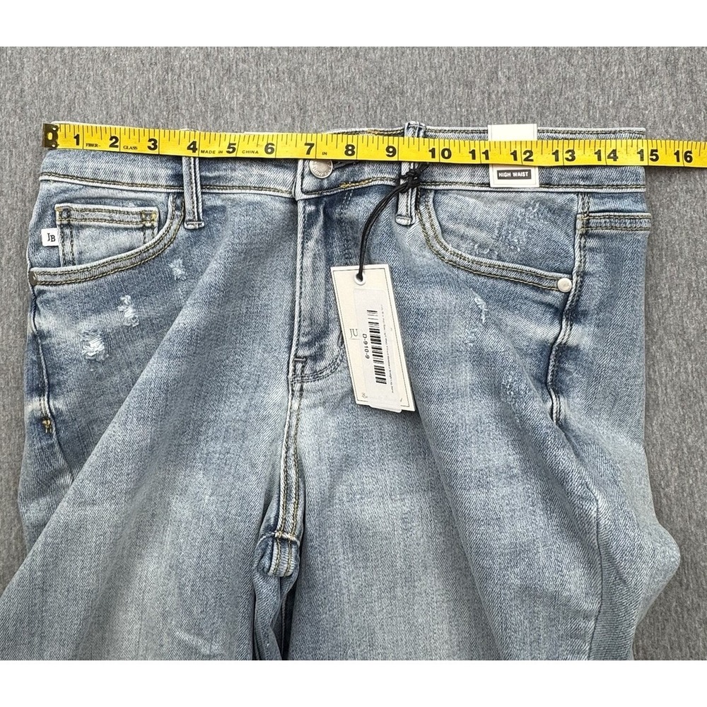 Judy Blue Light Wash Wide Leg Jeans - Picture 4 of 16